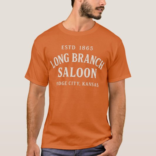 LONG BRANCH SALOON T-Shirt (Vorderseite)