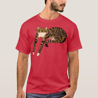 Long Brown Tabby Cat T-Shirt