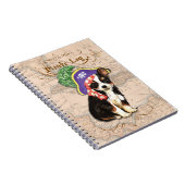 Long Coat Chihuahua Pirate Notizblock (Rechte Seite)