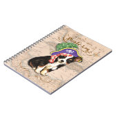Long Coat Chihuahua Pirate Notizblock (Linke Seite)