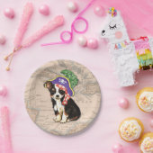 Long Coat Chihuahua Pirate Pappteller (Party)