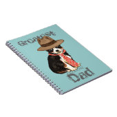 Long Coat Chihuahua Vater Notizblock (Rechte Seite)