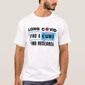 Long Covid - FUND FORSCHUNG T-Shirt (Vorderseite)