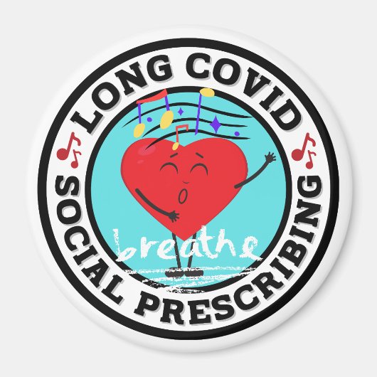Long Covid - Social Prescribing (Singing) Magnet (Vorne)