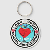 Long Covid - Social Prescribing (Singing) Schlüsse Schlüsselanhänger (Vorderseite)