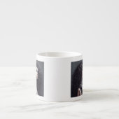Long Curly Hair Espresso Tasse (Vorderseite)