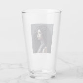 Long Curry Hair Glass Tumbler (Rückseite)