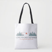 Long Distance Relationship Gift for couples  Tasche (Vorderseite)