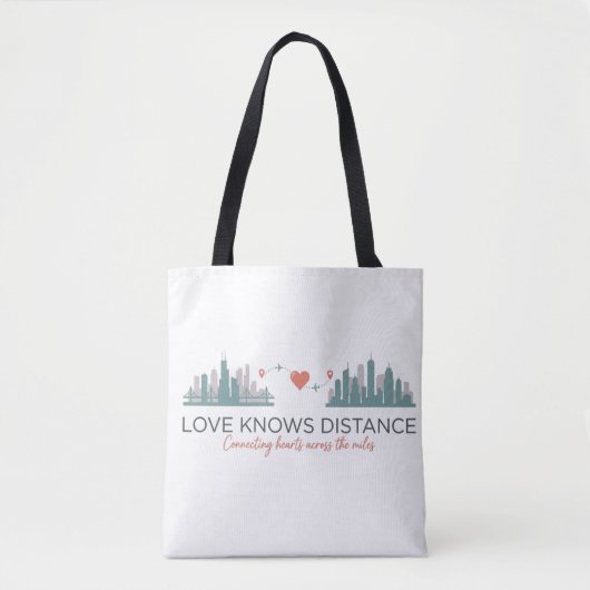 Long Distance Relationship Gift for couples  Tasche (Vorderseite)