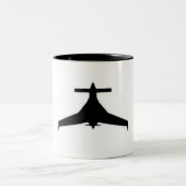 Long Ez Experimentalflugzeug Kaffeetasse (Mittel)
