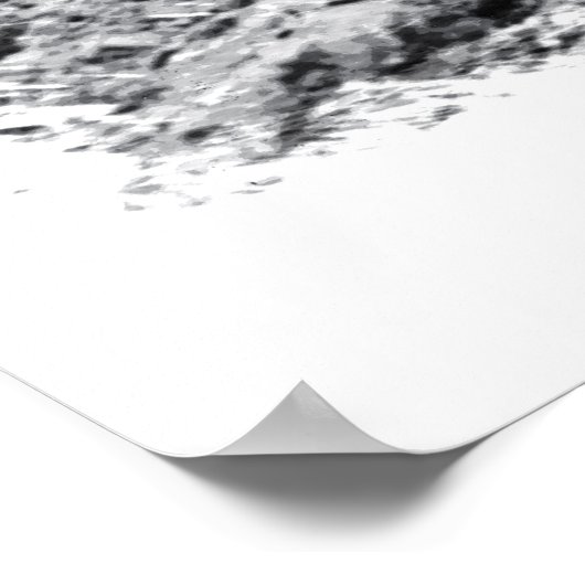 Long Field wall Art Poster (Ecke)