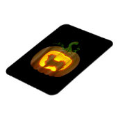 Long Haired Chihuahua Halloween Magnet (Linke Seite)