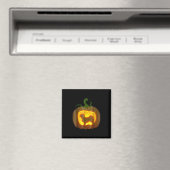Long Haired Chihuahua Halloween Magnet (In Situ (Geschirrspüler))