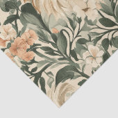 Long Haired Chihuahuas William Morris Decoupage Seidenpapier (Detail)