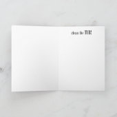 Long Hot Buble Bath - Geburtstagskarte Karte (Innenseite)