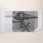 Long Island, Bahamas: Strandtuch (Vorderseite)