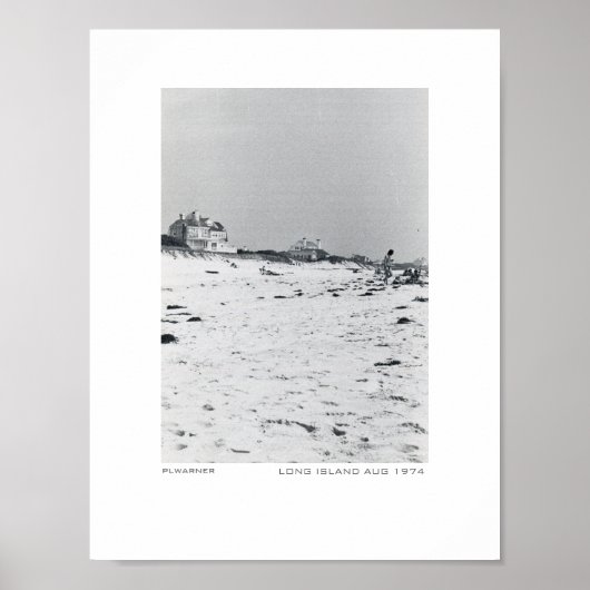 Long Island Beach - 1974 Poster (Vorne)