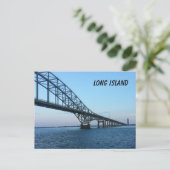 Long Island Causeway Postkarte (Stehend Vorderseite)