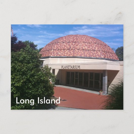 Long Island Center Postkarte (Vorderseite)