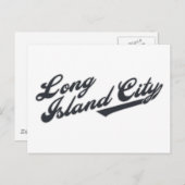 Long Island City Postkarte (Vorne/Hinten)