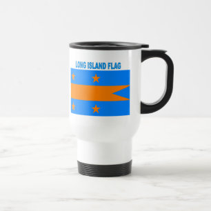 LONG ISLAND FLAG REISEBECHER