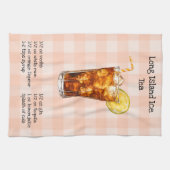 Long Island Ice Tea Bar Towel Geschirrtuch (Horizontal)