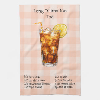 Long Island Ice Tea Bar Towel Geschirrtuch