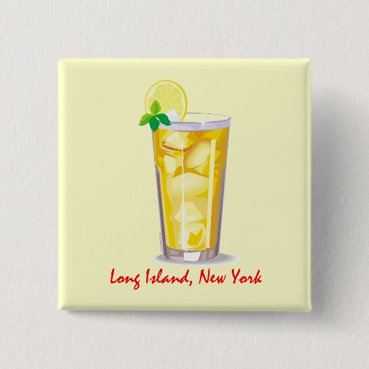 Long Island Iced Tee Button (Vorderseite)