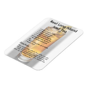 Long Island Iced Tee Drink Rezept Magnet
