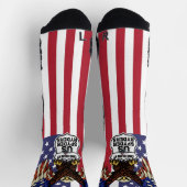 Long Island Kapitel - Socken RWB Logo Flagge (Oben)