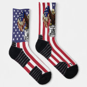Long Island Kapitel - Socken RWB Logo Flagge (Rechts)