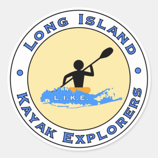 Long Island Kayak Explorers Car Sticker (Vorderseite)