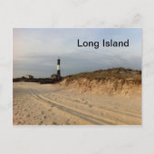 Long Island Lighthouse 2 Postkarte (Vorderseite)