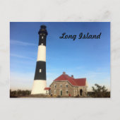 Long Island Lighthouse 3 Postkarte (Vorderseite)