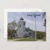 Long Island Lighthouse 4 Postkarte (Vorne/Hinten)