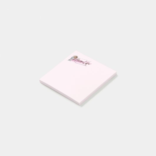 Long Island Mama Life-Kaffee-Post-It-Notes Post-it Klebezettel (angewinkelt)