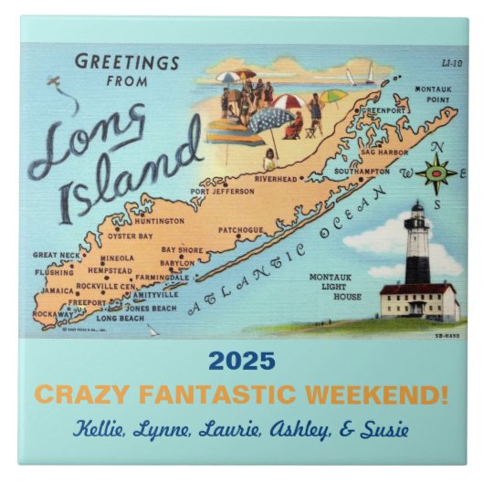 Long Island Memory Fliese (Vorderseite)