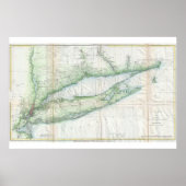 Long Island Nautic Map Poster (Vorne)