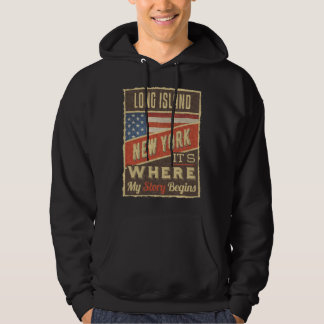 Long Island New York Hoodie