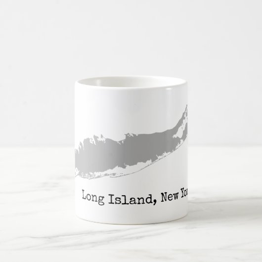 Long Island New York Kaffeetasse (Mittel)