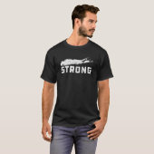 Long Island New York - Long Island NY Strong Zuhau T-Shirt (Vorne ganz)