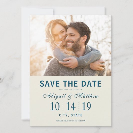 Long Island, New York | SAVE THE DATE - FOTO (Rückseite)