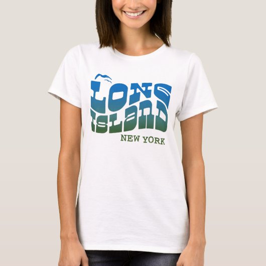 Long Island New York T-Shirt (Vorderseite)