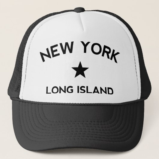 Long Island New York Truck Cap Truckerkappe (Vorderseite)