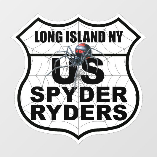 Long Island NY Kapitel - Aufkleber Kapitel Logo (Blatt)