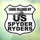 Long Island NY Kapitel - Aufkleber Kapitel Logo (Blatt 3)