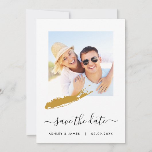 Long Island NY Map Foto Wedding Invite, Save The Date (Vorderseite)