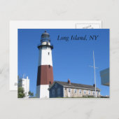 Long Island, NY Postkarte (Vorne/Hinten)