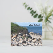 Long Island, NY Postkarte (Stehend Vorderseite)