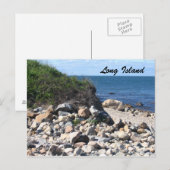 Long Island, NY Postkarte (Vorne/Hinten)